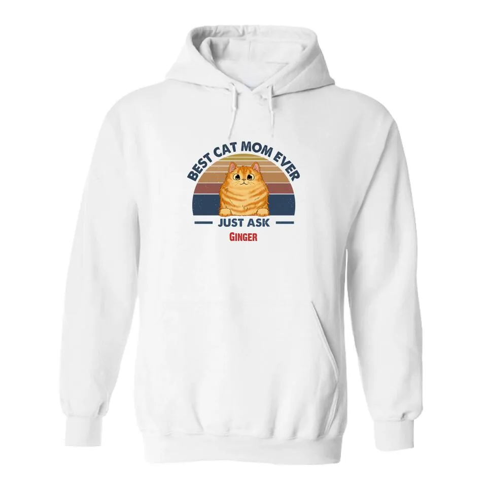 Best Cat Dad Mom Ever Personalized Shirt