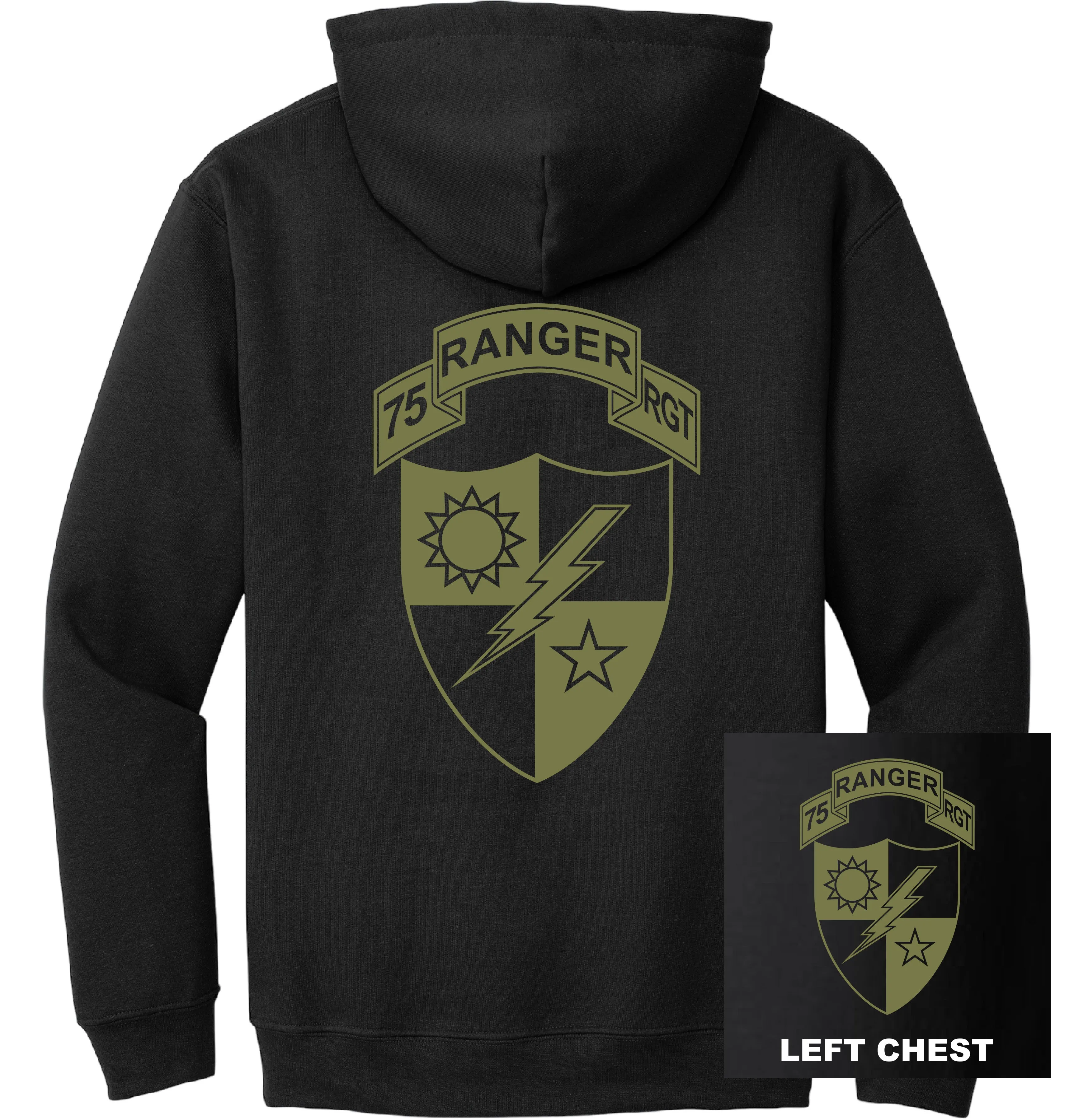 US Army - 75th Ranger Battalion Hoodie